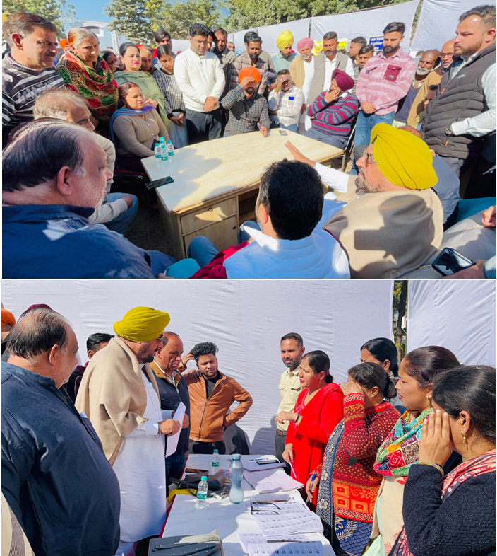 The facilities camps being held under the ‘AAP Di Sarkar Aap De Duar’ campaign are proving beneficial for the common people – MLA Kuljit Singh Randhawa